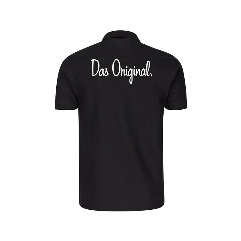 Polo noir avec logo Hot Dog World  71202 Goodies Hot Dogs