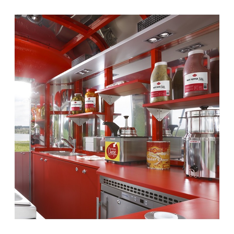 Remorque Street Food Hot Dogs "Chicago" - Pour les Pros  35000 CHARIOTS