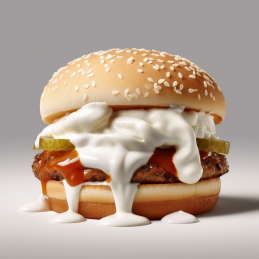 Mayonnaise americaine (comme chez Burger King)  53345 Sauces Hot-Dog
