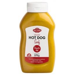 Moutarde à Hot dog sucrée "Hot Dog World" 550g  54201 Nouveautés