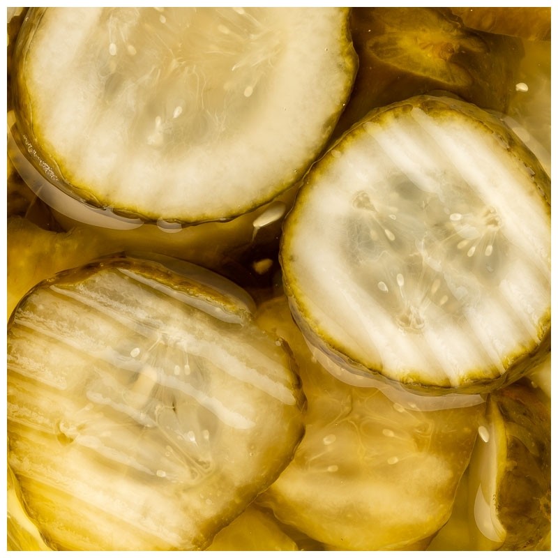 Concombres tranchées 530g  53219 Garniture pour Hot-Dog