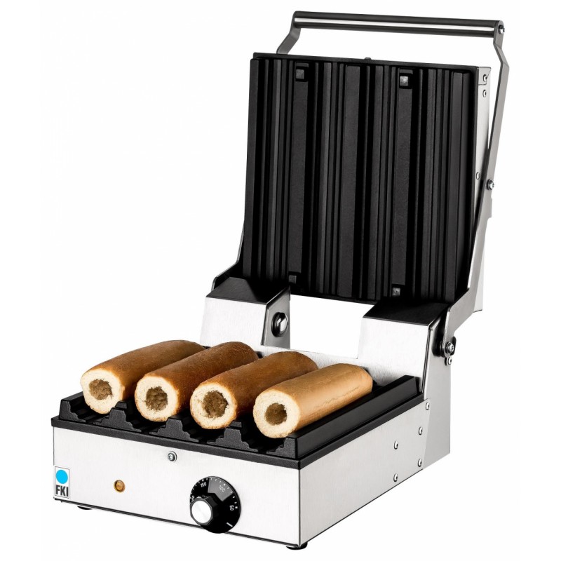 Toasteur pour pains à Hot Dog "Fransk" marque"FKI"  14330 Cuisson du pain