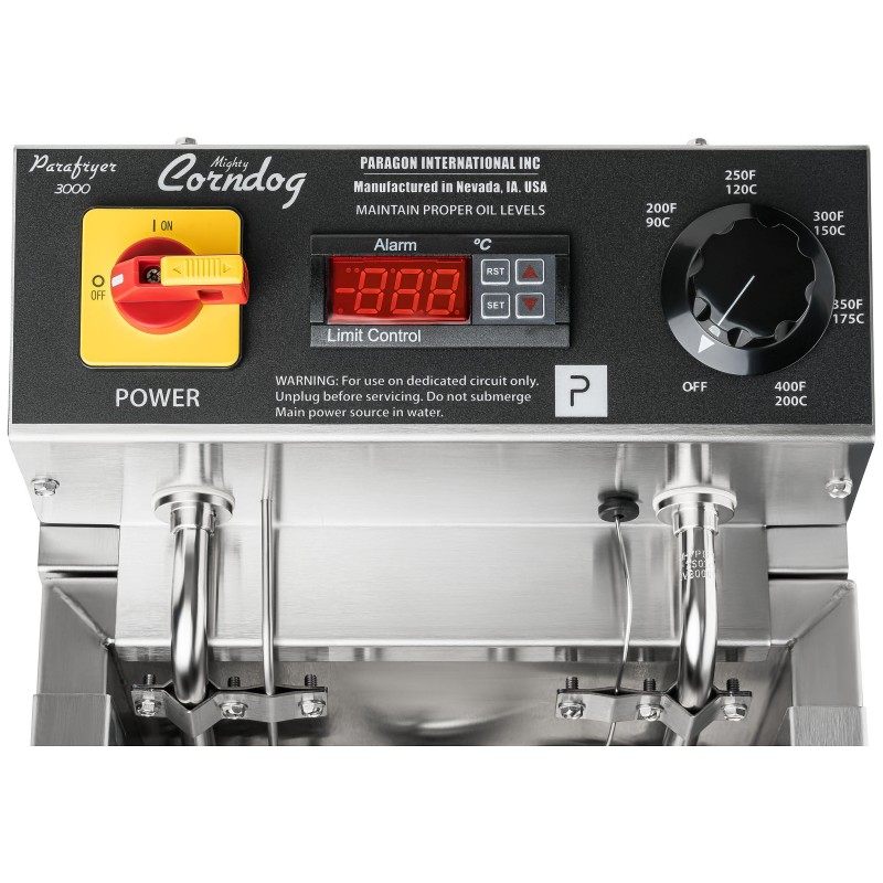 Friteuse pour Corn Dog - Mighty Corn Dog "Parafryer 3000"  17100 Corn Dogs