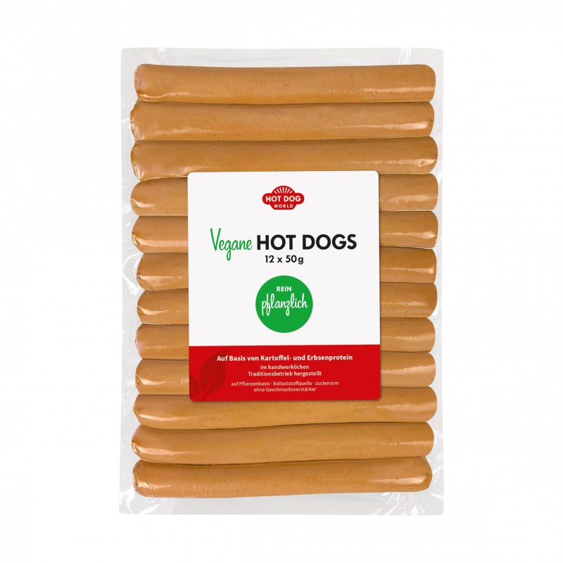 Pack Hot Dogs "découverte" 12 saucisses et pains "Vegan Party"  50319 Packs Hot Dogs