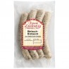 Saucisses blanches poitrine de porc à l'ail des ours (Bratwurst) 4 x 50g - Nouveauté  56003 Saucisses Hot Dogs