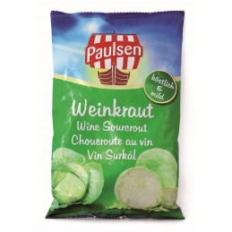 Choucroute au vin "PAULSEN" 500 g  53206 Garnitures