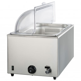 Chauffe-pains vapeur MaxiSteam (36 pains) | HOT DOG WORLD