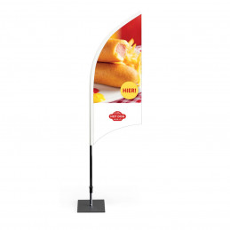 Beachflag "Corn Dogs" 2,55 m | Hot Dog World