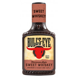 Sauce BBQ Bull's Eye Sweet Whisky 300 ml | HOT DOG WORLD