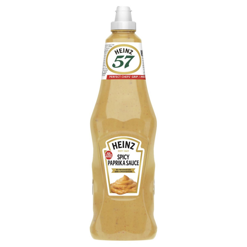 Sauce Spicy Paprika Heinz 1 L | HOT DOG WORLD