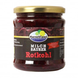Chou rouge Bio fermenté Marschland 350 g | HOT DOG WORLD