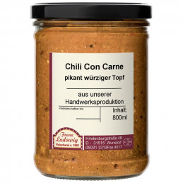 Chili Con Carne 800 ml Boucherie Ludowig | HOT DOG WORLD