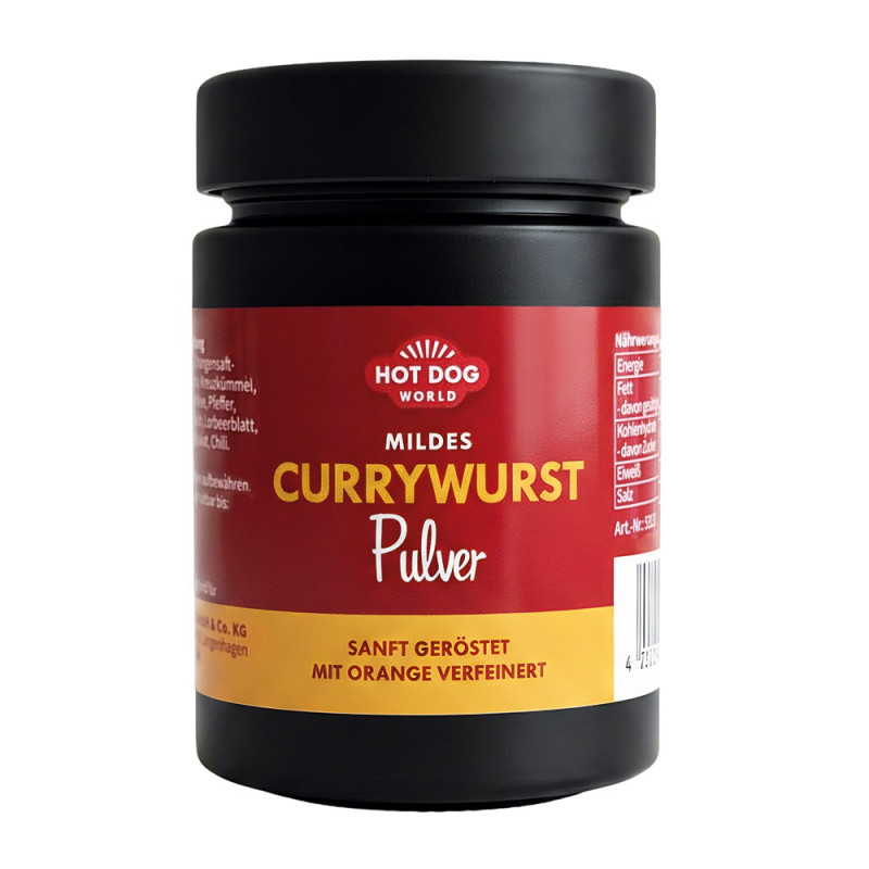 Poudre pour Currywurst 90 g | HOT DOG WORLD