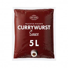 Sauce Currywurst 2 x 5 L | HOT DOG WORLD