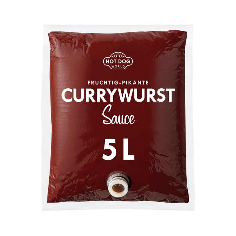 Sauce Currywurst 2 x 5 L | HOT DOG WORLD