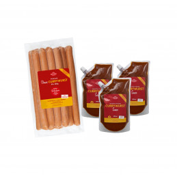 Coffret Currywurst & Sauce - Set de 10 | HOT DOG WORLD
