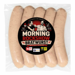 Saucisse &agrave; griller Morning-Rockshow 5x100g | HOT DOG WORLD