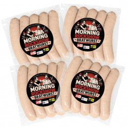Set saucisses &agrave; griller Morning-Rockshow 20x100g | HOT DOG WORLD