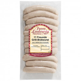 Saucisse griller 11 Amis 11x100g | HOT DOG WORLD