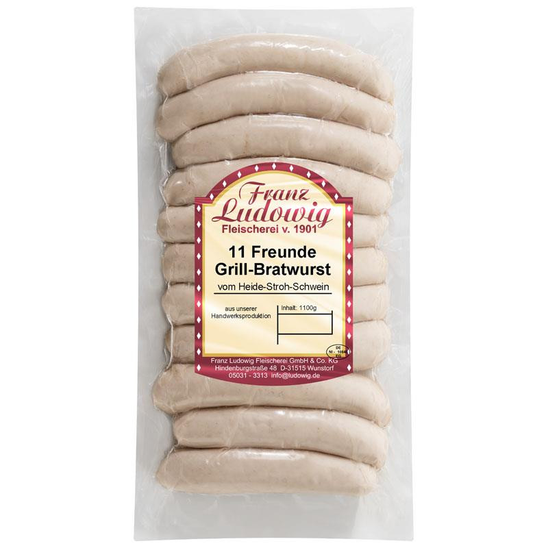 Saucisse griller 11 Amis 11x100g | HOT DOG WORLD