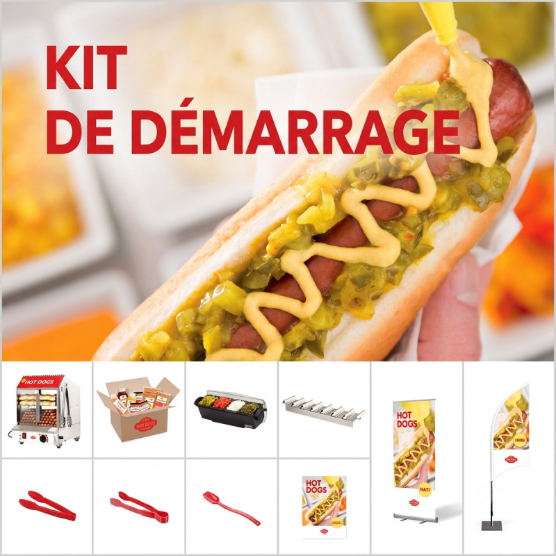 Kit de démarrage Hot Dog « BaseLine » | HOT DOG WORLD