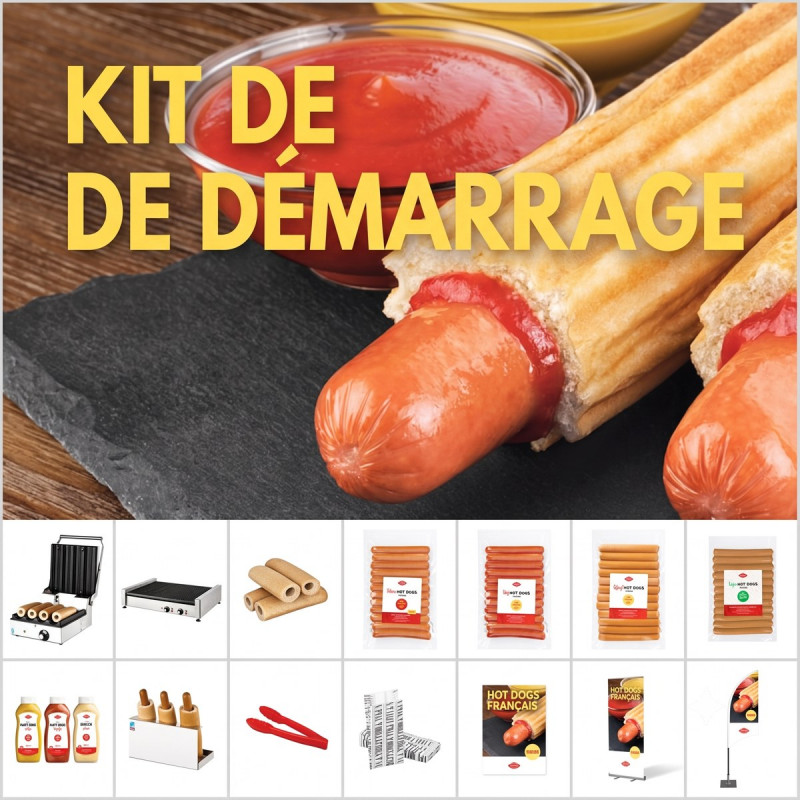 Kit de démarrage French Hot Dog | HOT DOG WORLD