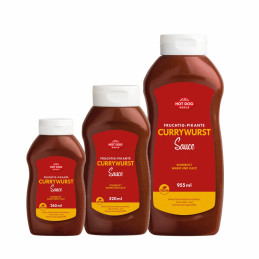 Sauce Currywurst 265, 520 et 955 ml | HOT DOG WORLD