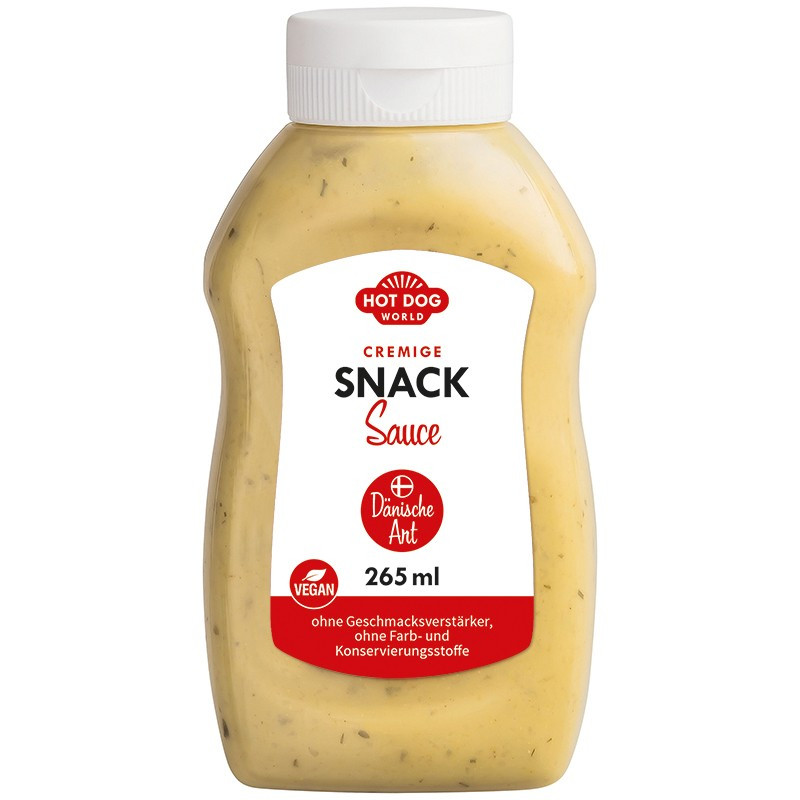 Sauce Snack Hot Dog World 265, 520 et 955 ml