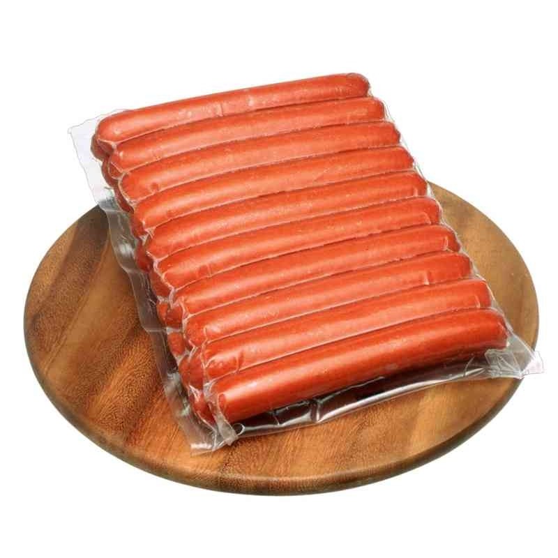 Saucisses Hot Dogs (pur boeuf) 144 x 60g - produits frais  21233FR Saucisses Hot Dogs