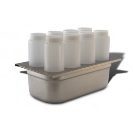 Distributeurs de sauce à presser transparente 592ml  FIFO-CB-20 Accueil