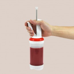 3 distributeurs de sauce à presser 473ml (1 trou)  FFO-051 Accueil