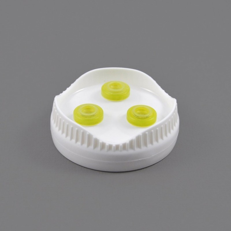 3 distributeurs de sauce à presser 473 ml (3 trous)  FFO-056 Accueil