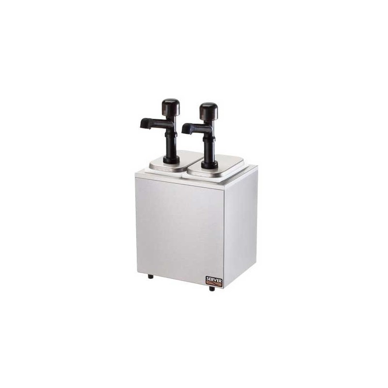 Station de distribution de sauce - 2 bacs de 3,3L  79850 Distributeurs