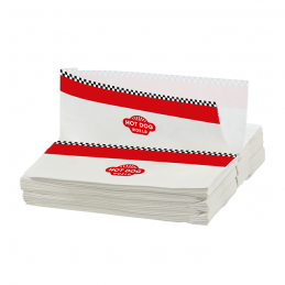 500 Emballages pour Hot Dogs (papier)  85110 Consommables