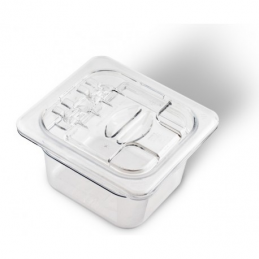 Bac individuel de 1,5 Litres pour GN 1/6 - sans BPA  82164 Récipients