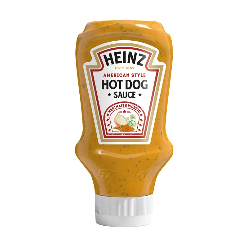 Pack 10 Sauces Hot Dog Heinz 10 x 400 ml