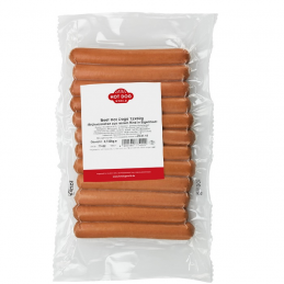 Pack Hot Dog scandinave pur Boeuf 12  50240 Packs Hot-Dog