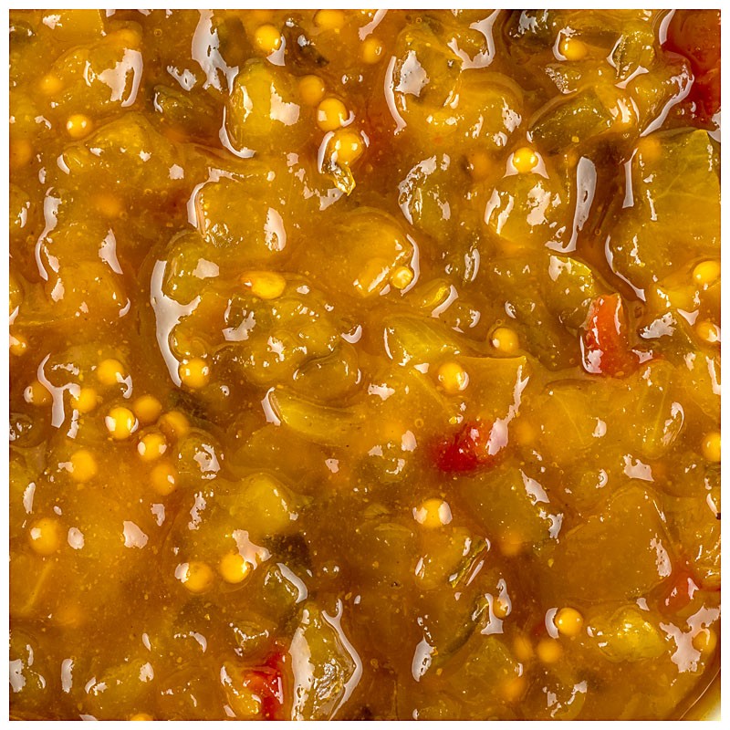 Garniture Hot Dog RELISH "Sweet Curry" 2,65 Kg (Bio)  53610 Garnitures