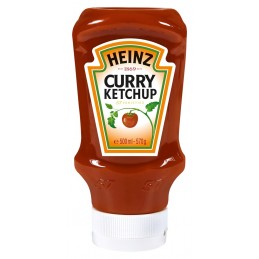 Ketchup au curry HEINZ 500 ml  53325 Sauces Hot-Dog