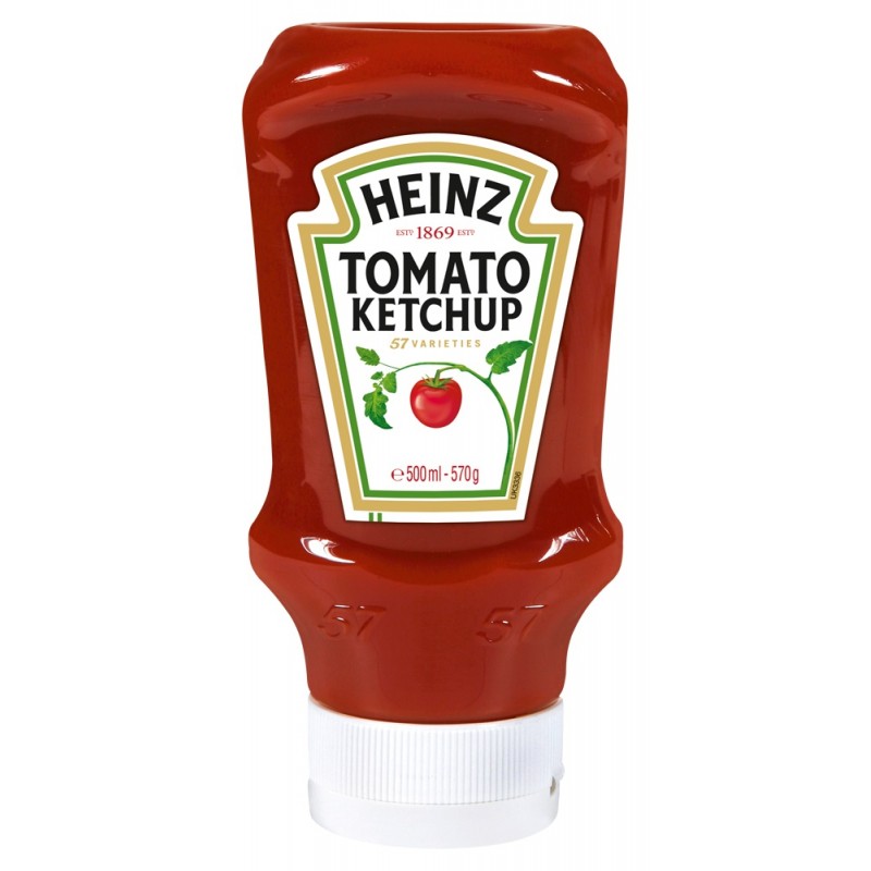 Tomato Ketchup HEINZ (pack 10 x 500 ml )  76008589 Sauces Hot-Dog