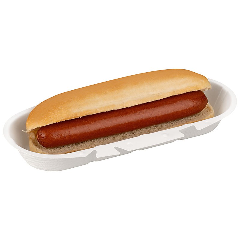 500 emballages pour Hot Dogs “Jumbo” Biodégradables  85127 Consommables