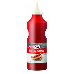 P&W Ketchup pour Hot Dogs 900 g  53633 Sauces Hot-Dog