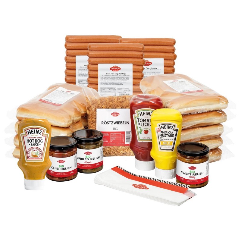 Pack Hot Dogs Party pack 36 (pure boeuf)  50456 Packs Hot-Dog