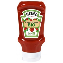 Ketchup Bio Heinz tomates 400 ml  53335 Sauces Hot-Dog