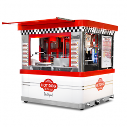 Kiosque mobile à Hot Dogs DALLAS (tarif indicatif) devis sur demande  34000 CHARIOTS