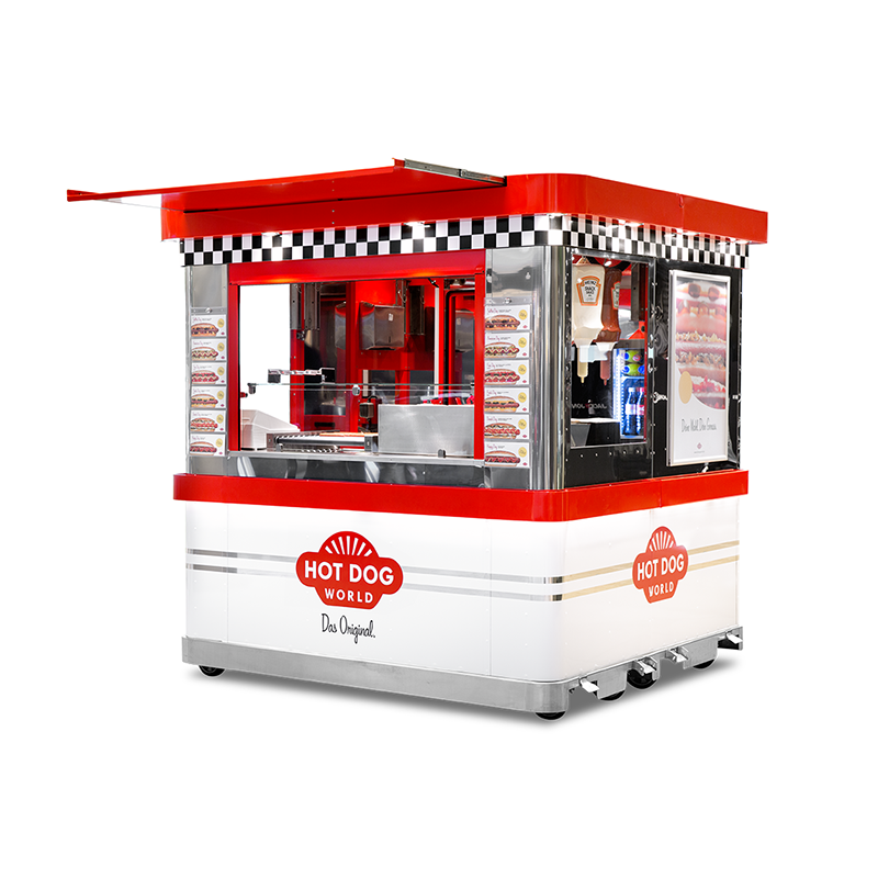 Kiosque mobile Hot Dogs "DALLAS" (tarif indicatif) "devis sur demande"  34000 CHARIOTS