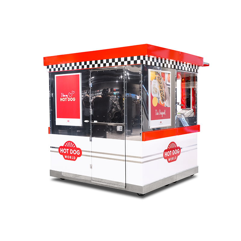 Kiosque de restauration rapide pour Hot Dogs "Dallas"