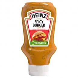 Sauce MEXICAINE "Spicy Burger" HEINZ 400 ml (épicée)  53601 Sauces Hot-Dog